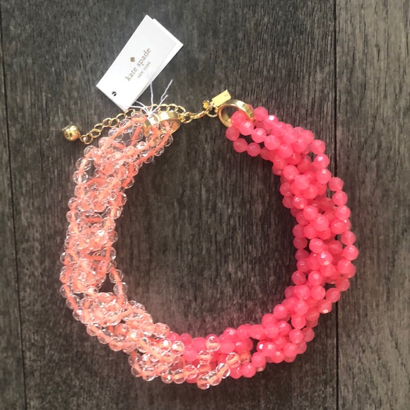 kate spade Jewelry - Kate Spade pink the bead goes on the necklace
